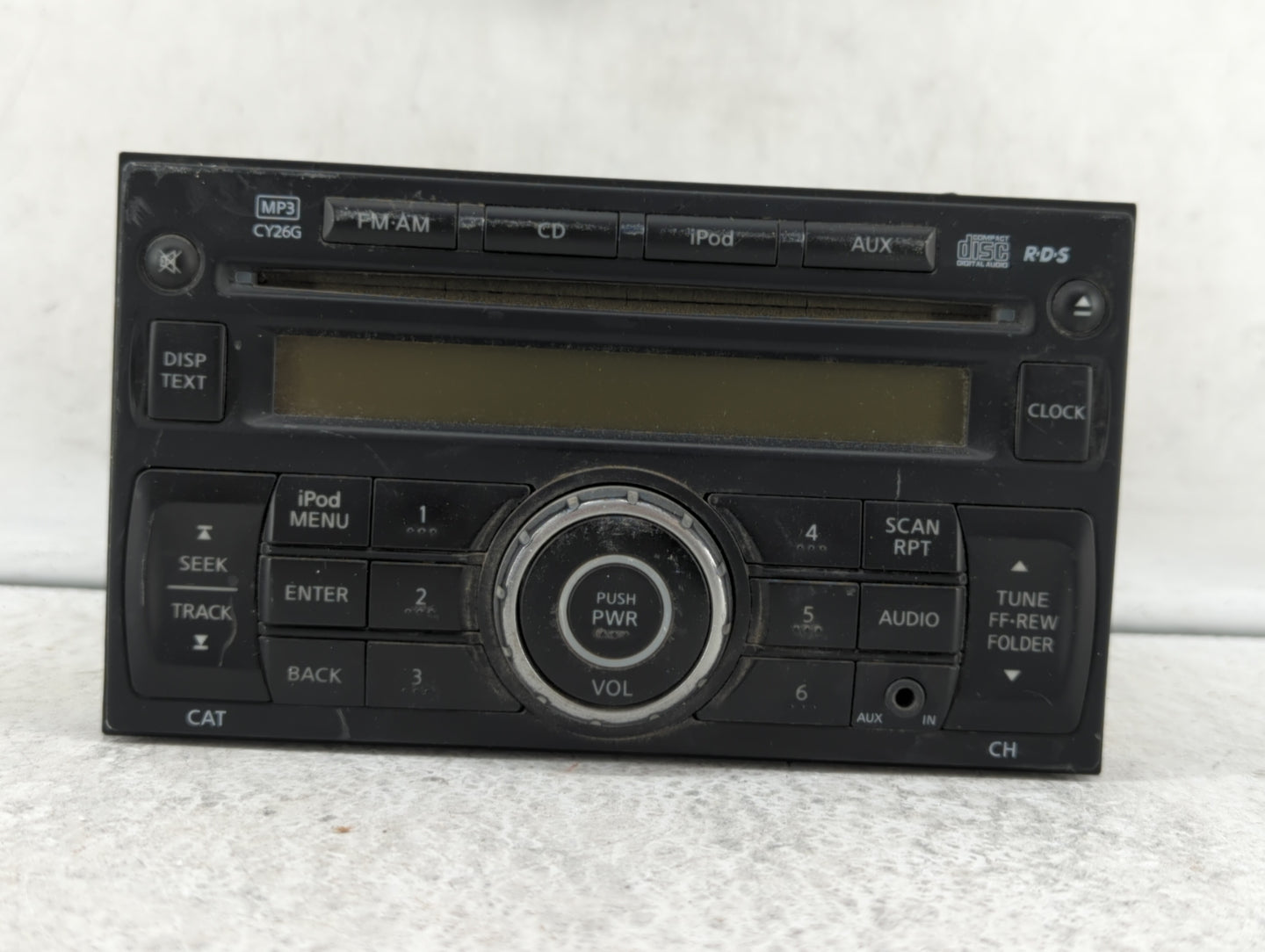 2011-2015 Nissan Rogue Am Fm Cd Player Radio Receiver - Oemusedautoparts1.com