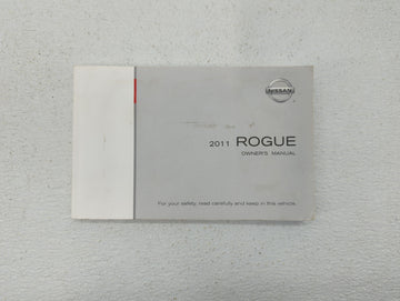 2011 Nissan Rogue Owners Manual Book Guide OEM Used Auto Parts - Oemusedautoparts1.com