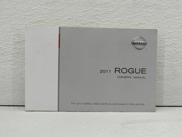2011 Nissan Rogue Owners Manual Book Guide OEM Used Auto Parts - Oemusedautoparts1.com