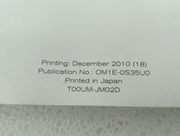 2011 Nissan Rogue Owners Manual Book Guide OEM Used Auto Parts - Oemusedautoparts1.com