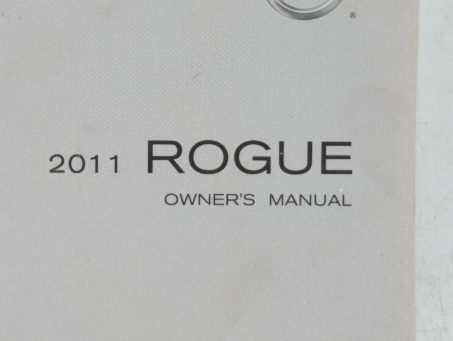 2011 Nissan Rogue Owners Manual Book Guide OEM Used Auto Parts - Oemusedautoparts1.com