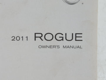 2011 Nissan Rogue Owners Manual Book Guide OEM Used Auto Parts