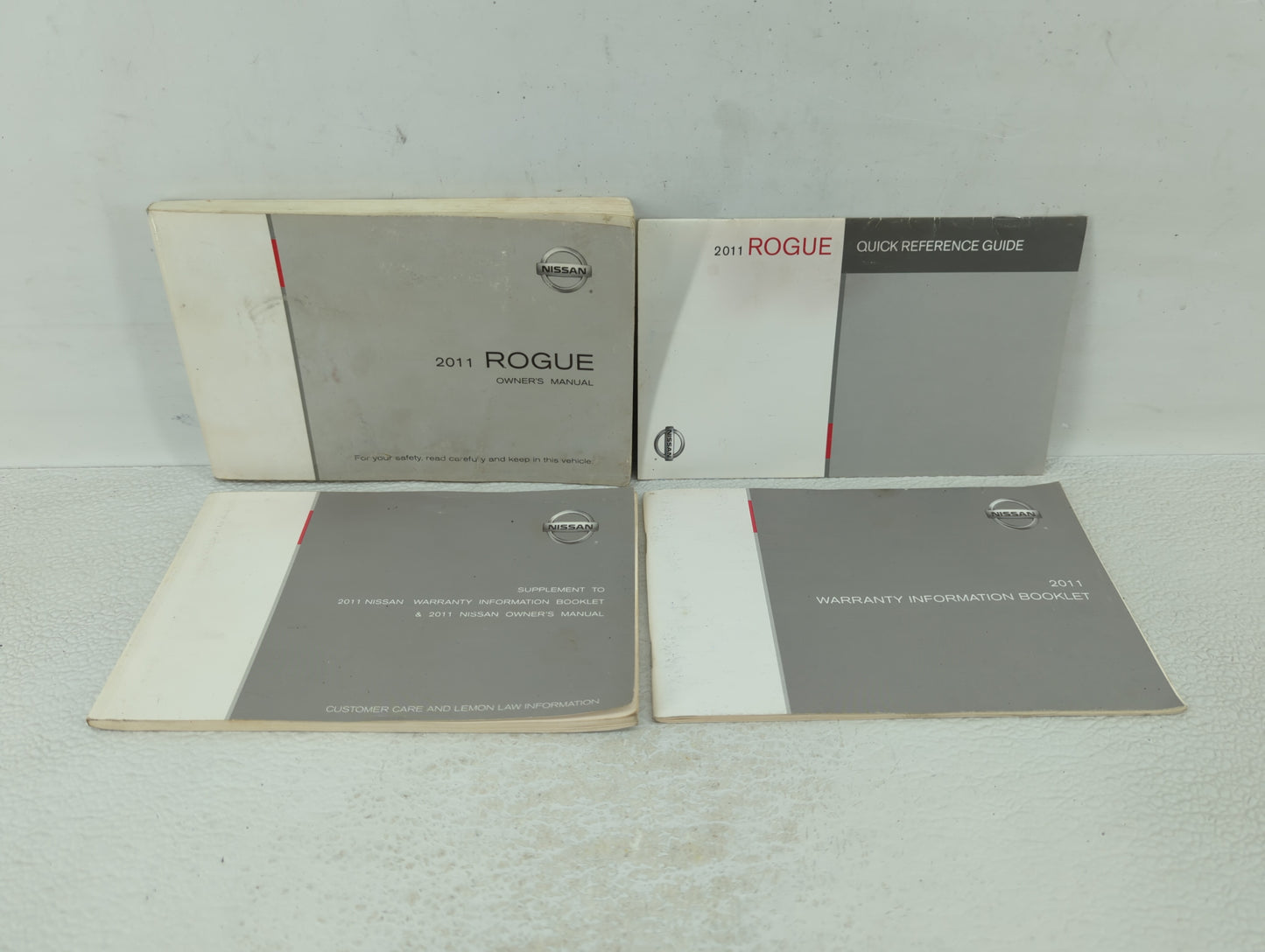 2011 Nissan Rogue Owners Manual Book Guide OEM Used Auto Parts - Oemusedautoparts1.com