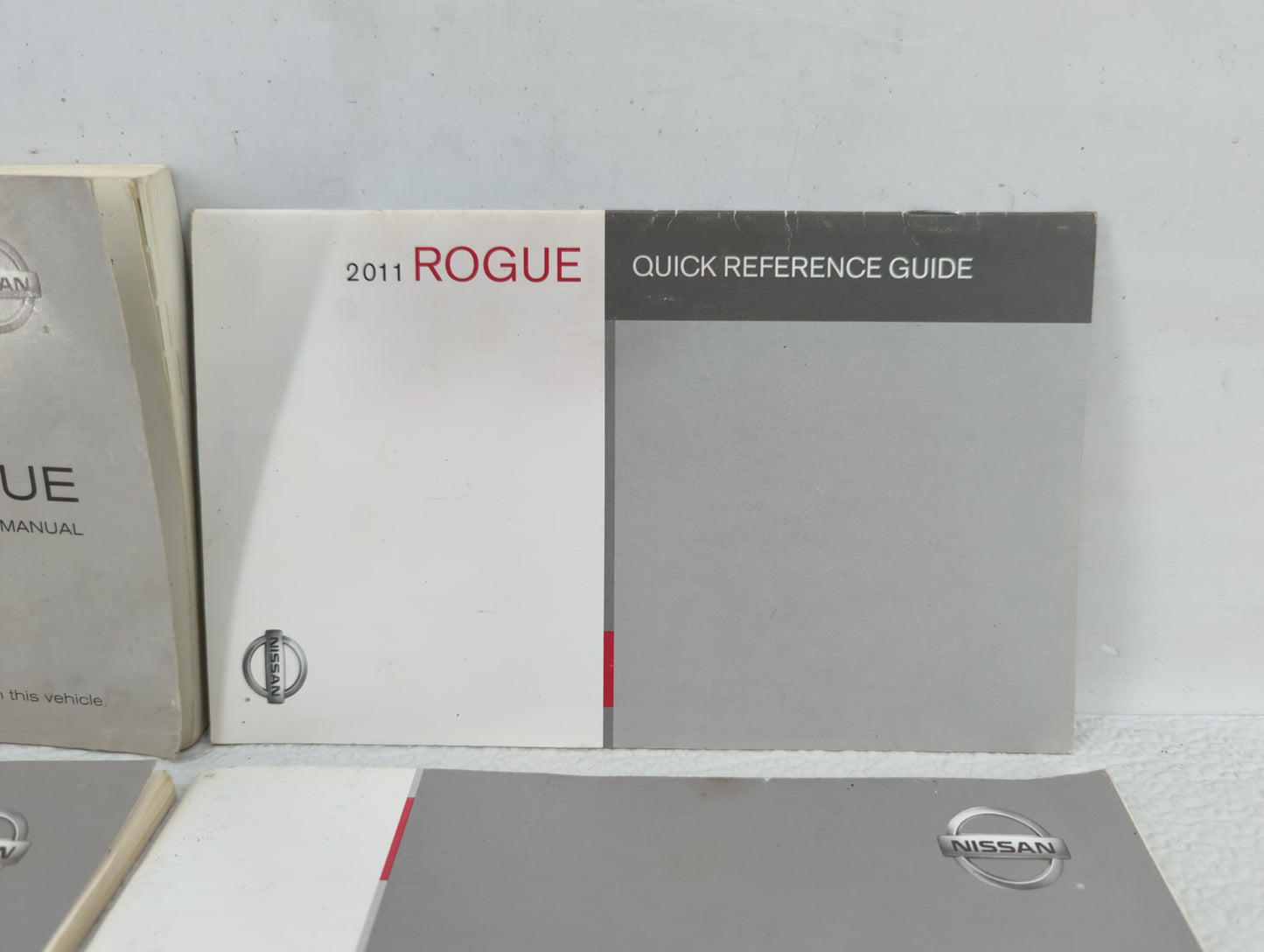 2011 Nissan Rogue Owners Manual Book Guide OEM Used Auto Parts - Oemusedautoparts1.com