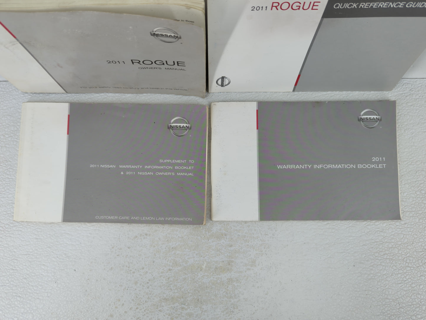 2011 Nissan Rogue Owners Manual Book Guide OEM Used Auto Parts - Oemusedautoparts1.com