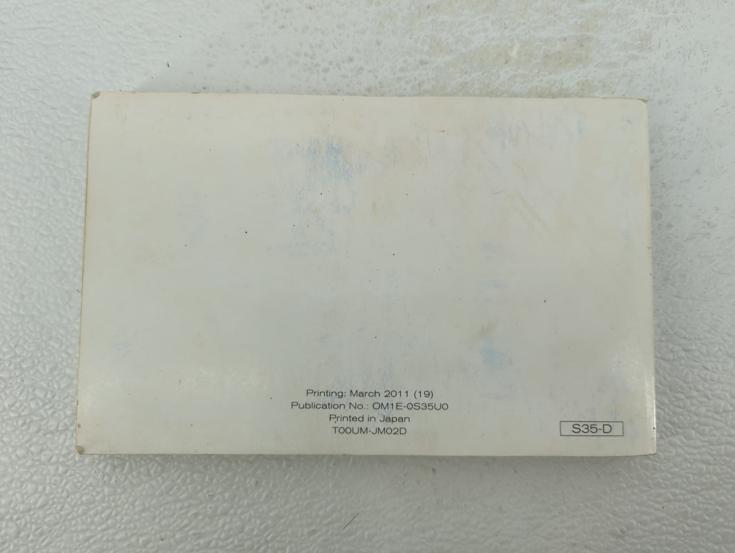 2011 Nissan Rogue Owners Manual Book Guide OEM Used Auto Parts - Oemusedautoparts1.com