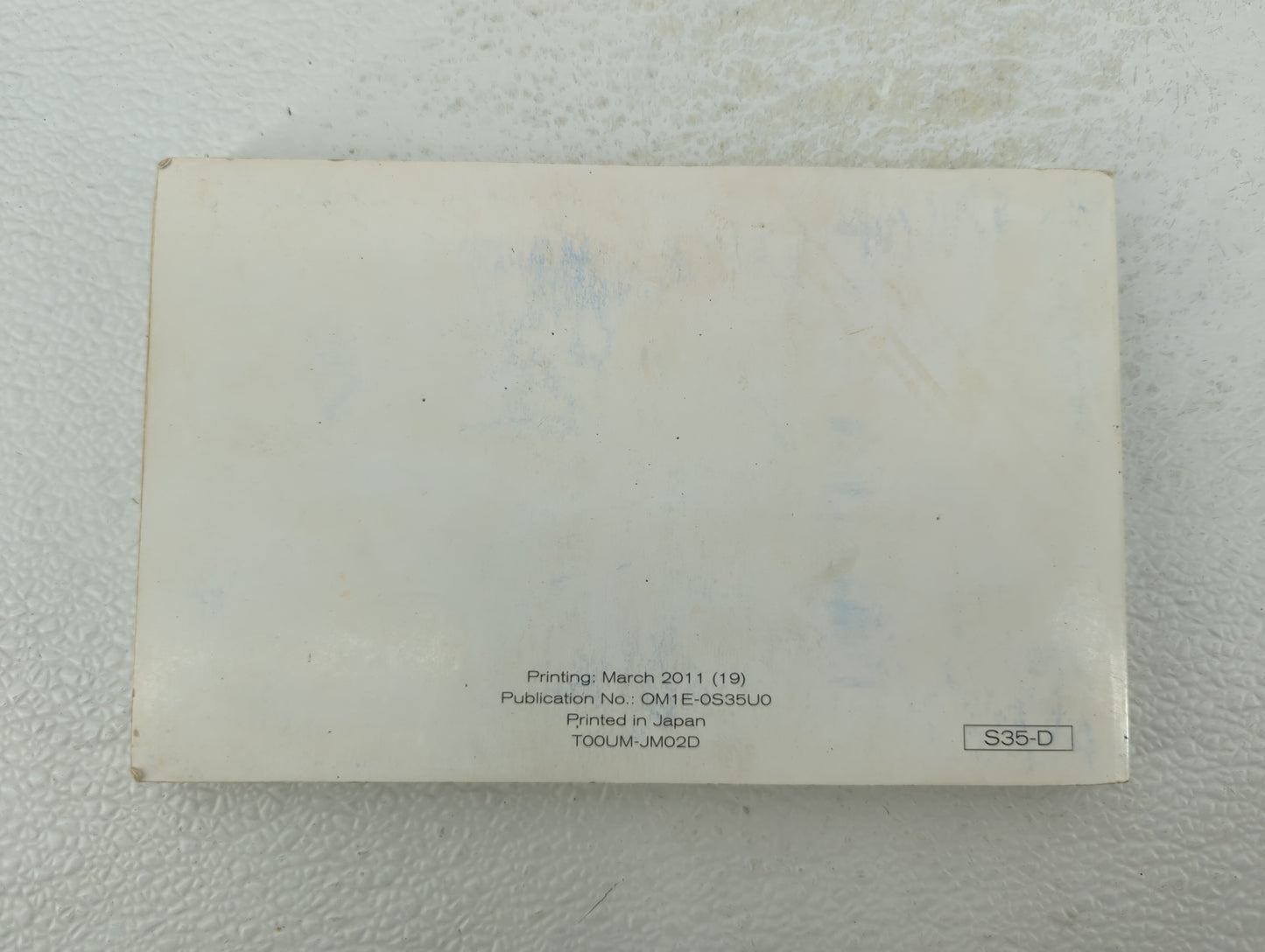 2011 Nissan Rogue Owners Manual Book Guide OEM Used Auto Parts - Oemusedautoparts1.com
