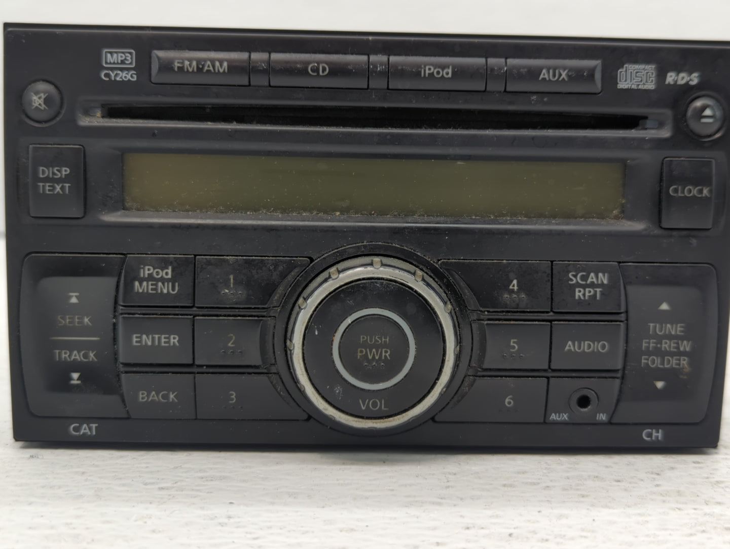 2011-2015 Nissan Rogue Radio AM FM Cd Player Receiver Replacement P/N:28185 1VK1A 28185 1VX2A Fits Fits 2011 2012 2013 2014 