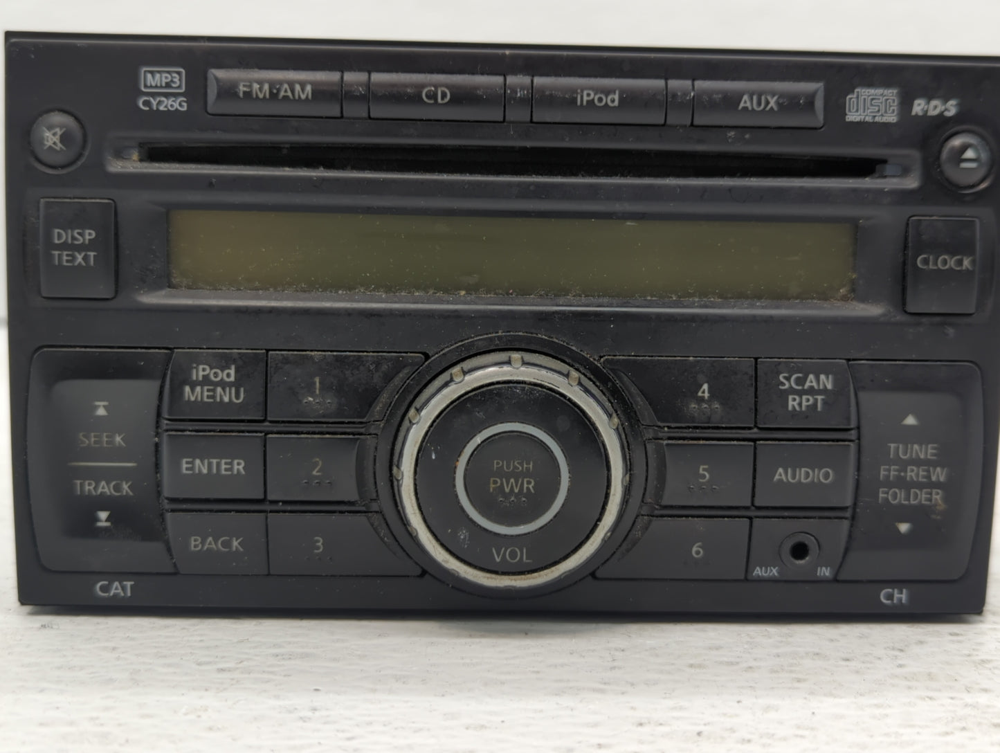 2011-2015 Nissan Rogue Radio AM FM Cd Player Receiver Replacement P/N:28185 1VK1A 28185 1VX2A Fits Fits 2011 2012 2013 2014 