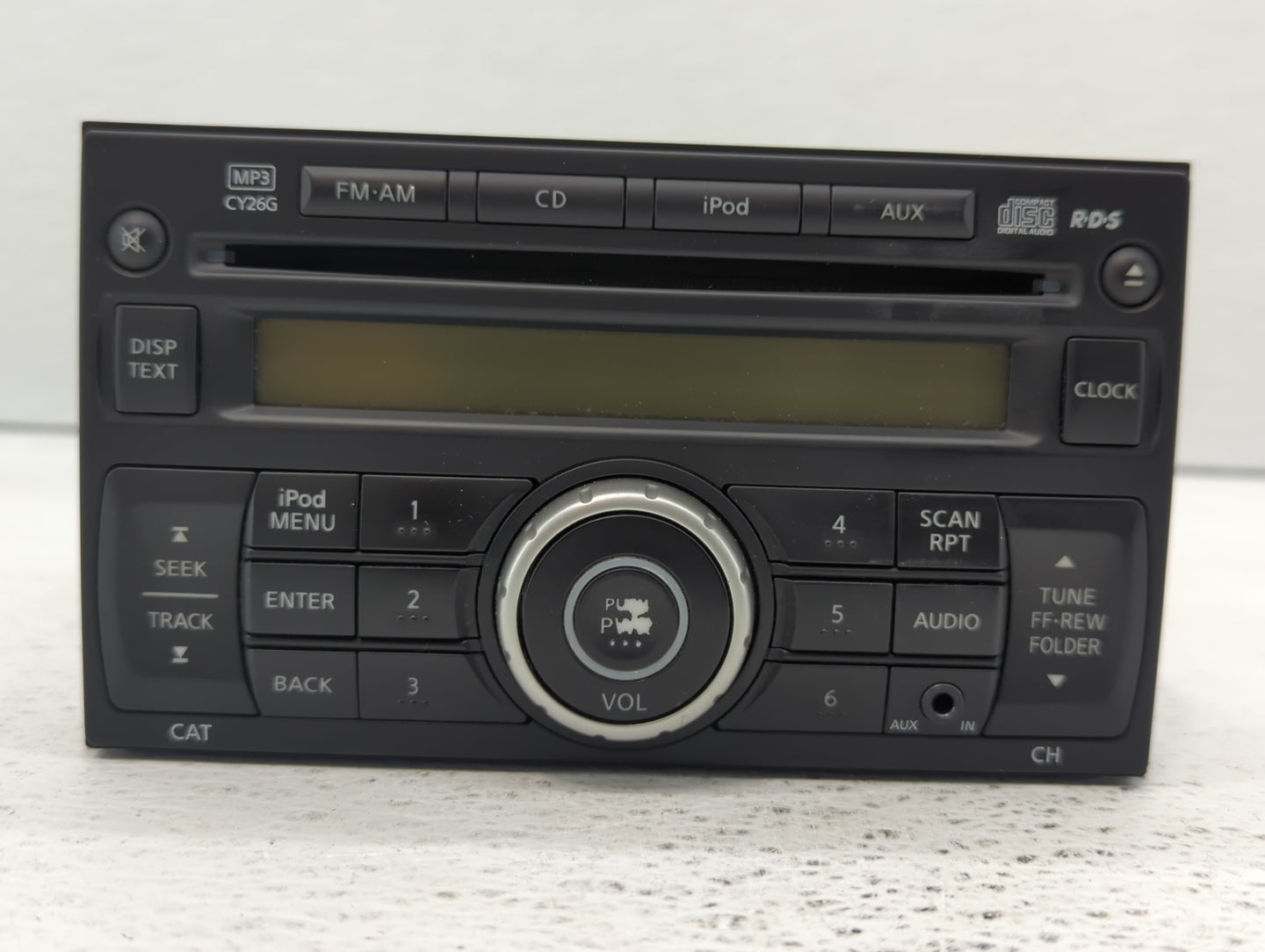 2011-2015 Nissan Rogue Radio AM FM Cd Player Receiver Replacement P/N:28185 1VK1A 28185 1VX2A Fits Fits 2011 2012 2013 2014 