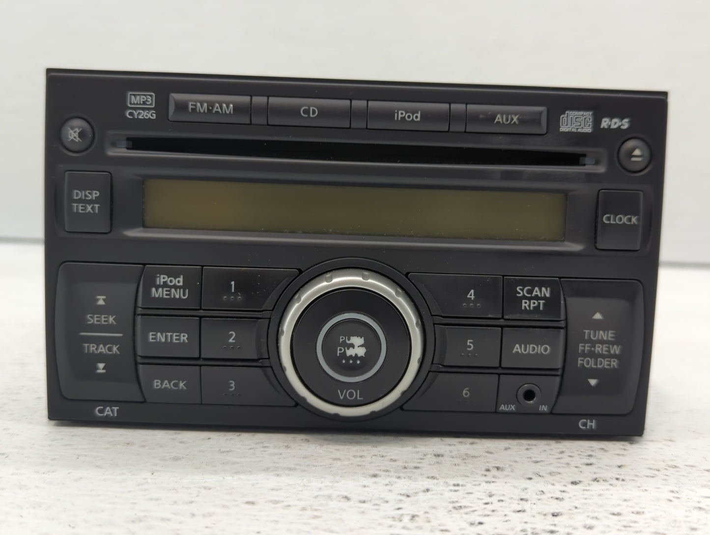 2011-2015 Nissan Rogue Radio AM FM Cd Player Receiver Replacement P/N:28185 1VK1A 28185 1VX2A Fits Fits 2011 2012 2013 2014 