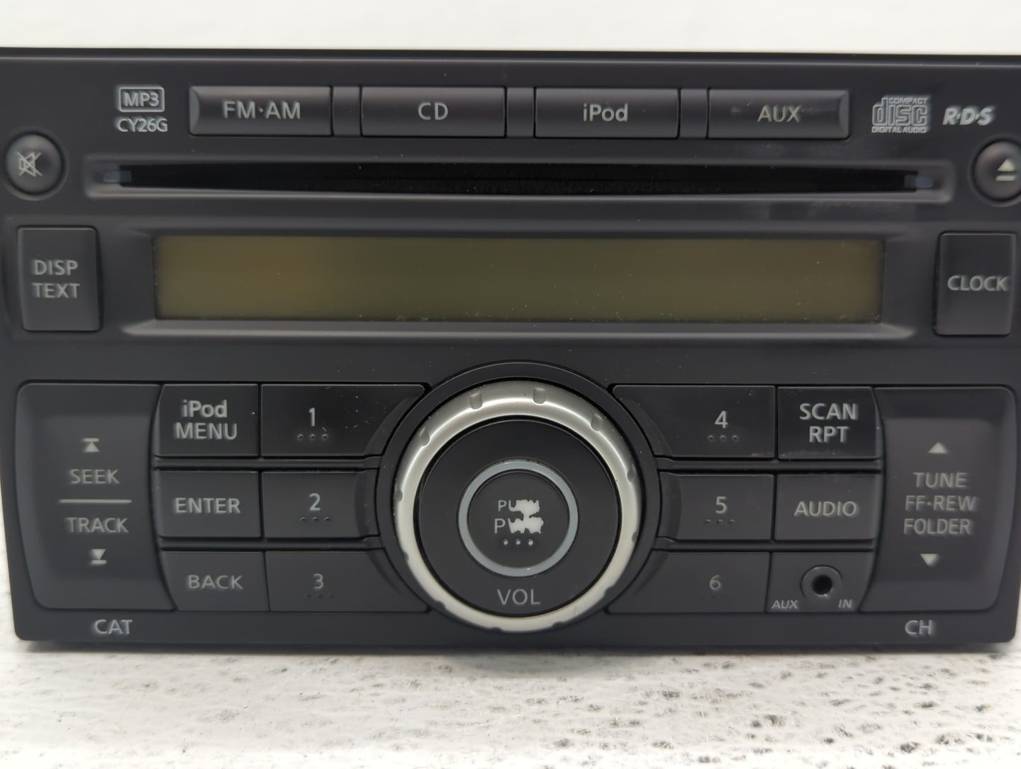 2011-2015 Nissan Rogue Radio AM FM Cd Player Receiver Replacement P/N:28185 1VK1A 28185 1VX2A Fits Fits 2011 2012 2013 2014 
