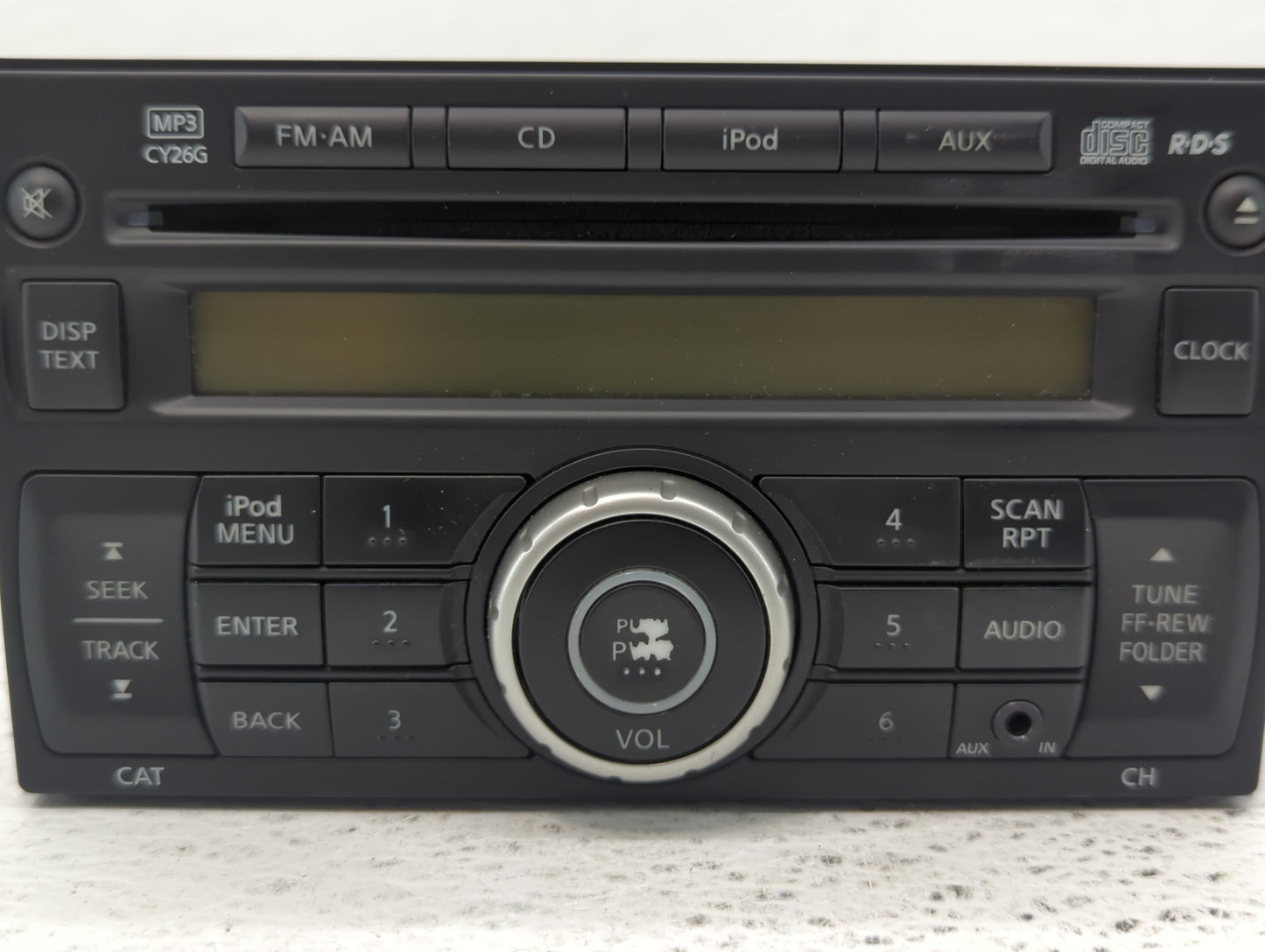 2011-2015 Nissan Rogue Radio AM FM Cd Player Receiver Replacement P/N:28185 1VK1A 28185 1VX2A Fits Fits 2011 2012 2013 2014 