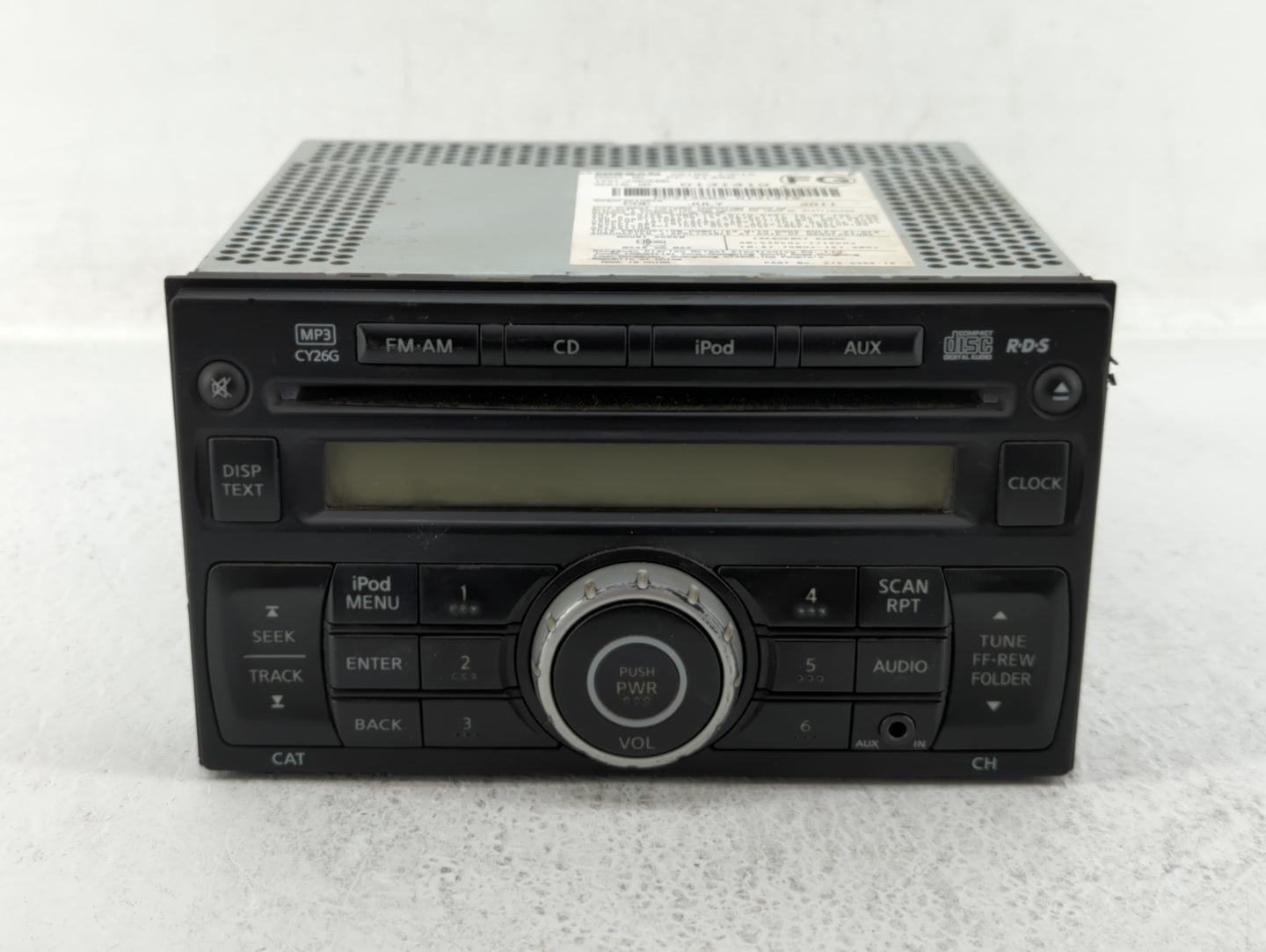 2011-2015 Nissan Rogue Radio AM FM Cd Player Receiver Replacement P/N:28185 1VK1A 28185 1VX2A Fits Fits 2011 2012 2013 2014 