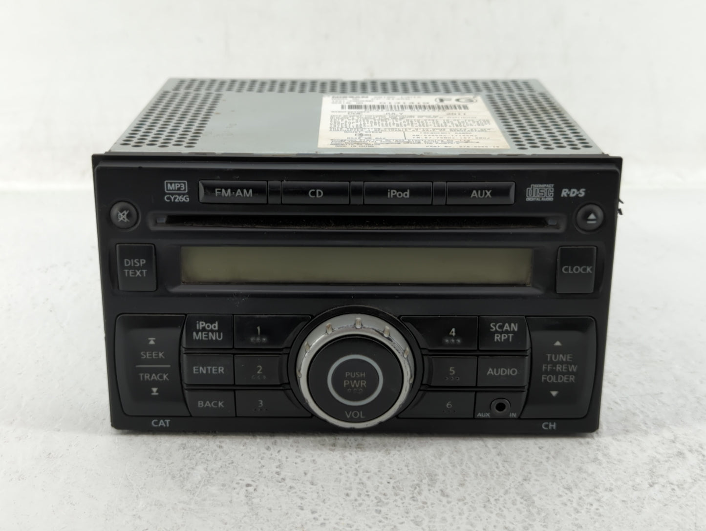2011-2015 Nissan Rogue Radio AM FM Cd Player Receiver Replacement P/N:28185 1VK1A 28185 1VX2A Fits Fits 2011 2012 2013 2014 