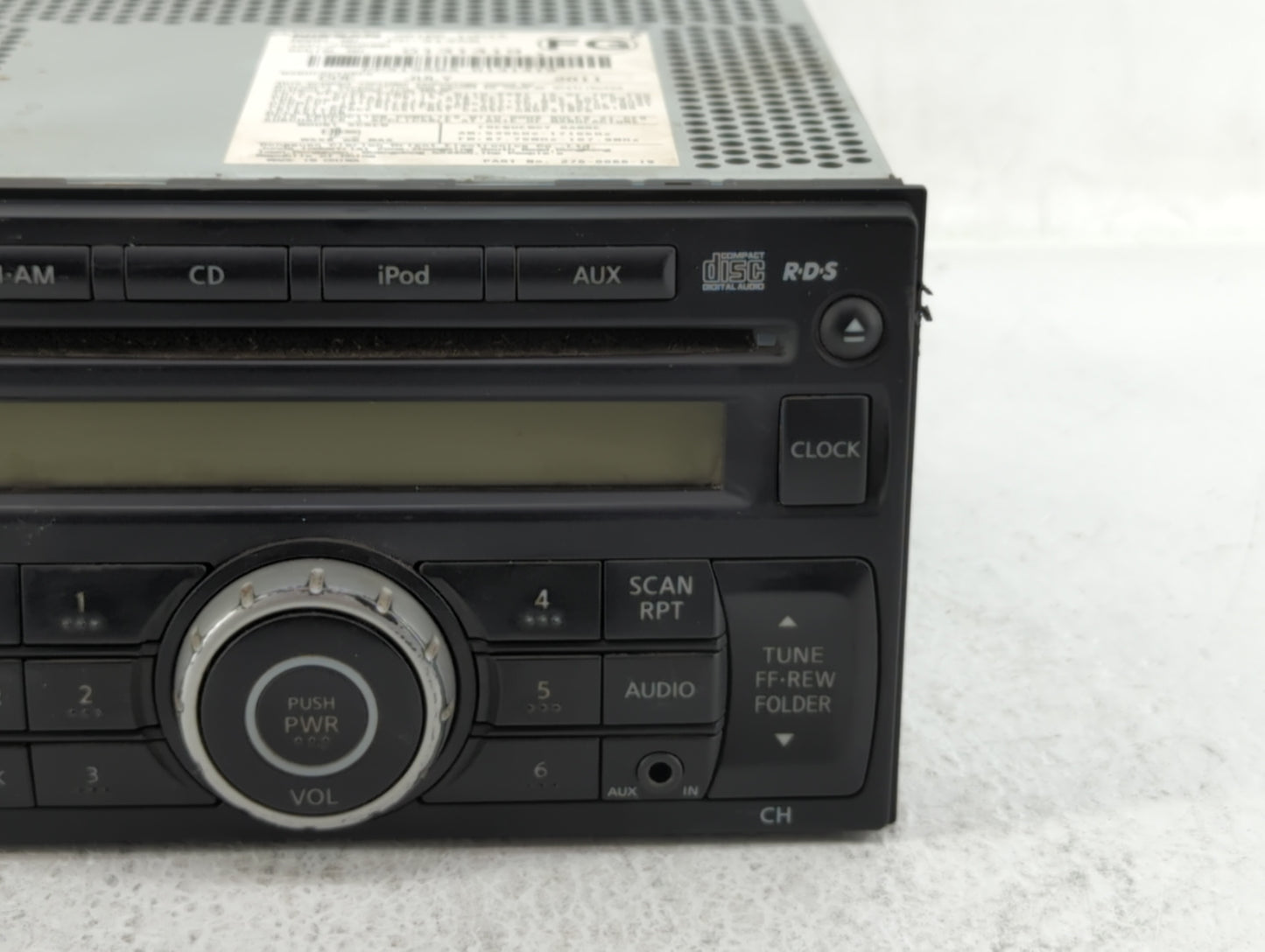 2011-2015 Nissan Rogue Radio AM FM Cd Player Receiver Replacement P/N:28185 1VK1A 28185 1VX2A Fits Fits 2011 2012 2013 2014 