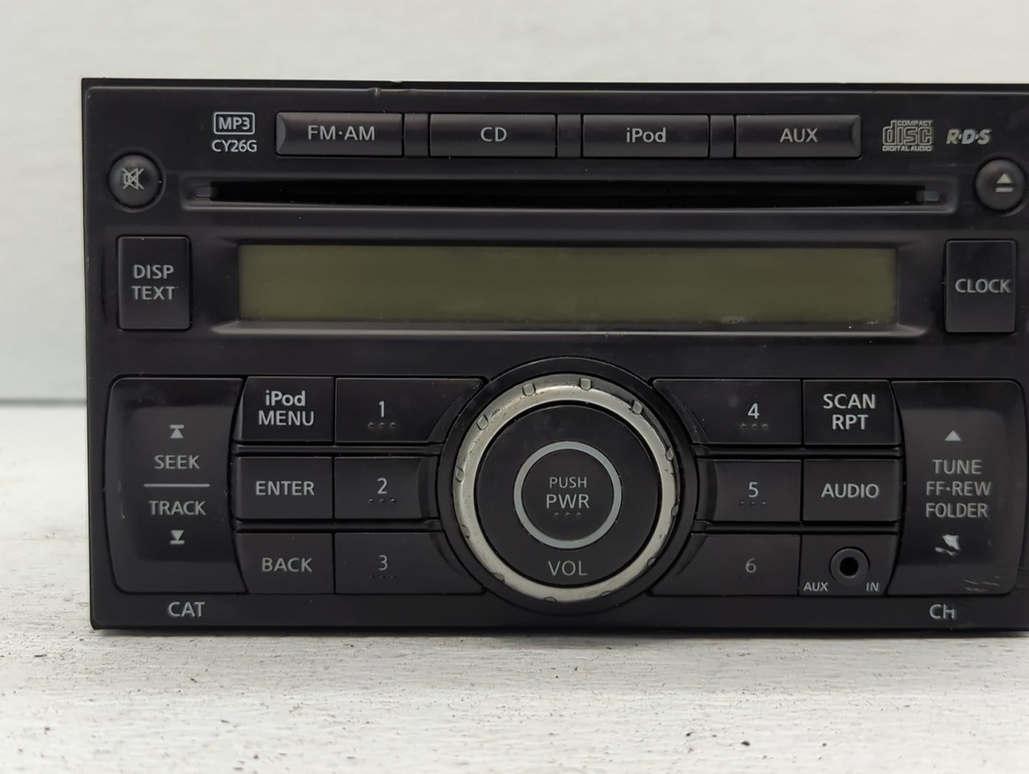 2011-2015 Nissan Rogue Am Fm Cd Player Radio Receiver - Oemusedautoparts1.com