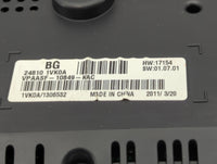 2011-2012 Nissan Rogue Instrument Cluster Speedometer Gauges P/N:24810 1VX0A 24810-1VX5A, 24810 1VK0A Fits Fits 2011 2012 OE