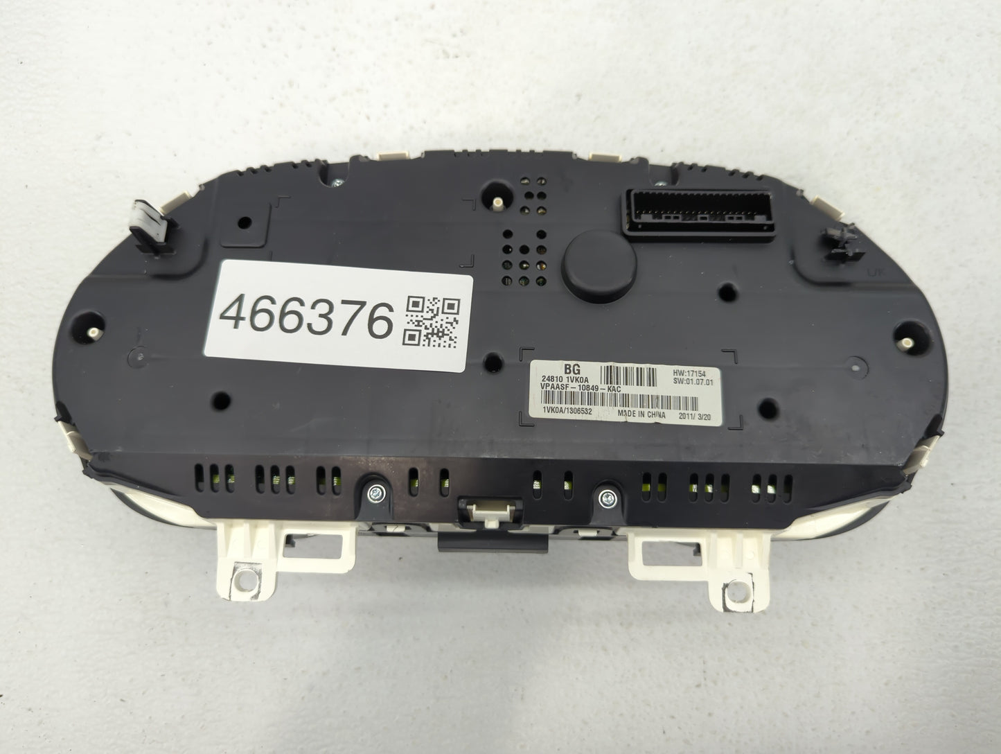 2011-2012 Nissan Rogue Instrument Cluster Speedometer Gauges P/N:24810 1VX0A 24810-1VX5A, 24810 1VK0A Fits Fits 2011 2012 OE