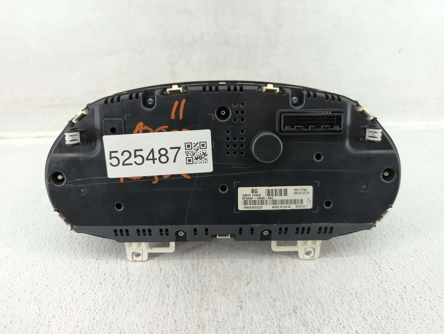 2011-2012 Nissan Rogue Instrument Cluster Speedometer Gauges P/N:24810 1VX5A 24810 1VX0A, 24810 1VK0A Fits Fits 2011 2012 OE