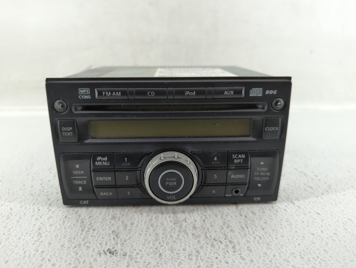 2011-2015 Nissan Rogue Am Fm Cd Player Radio Receiver - Oemusedautoparts1.com