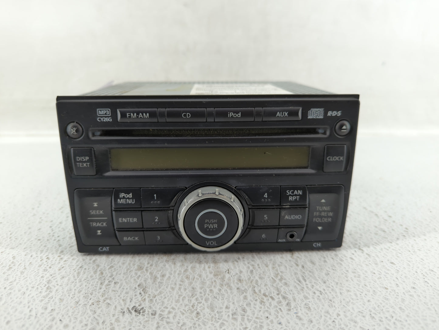 2011-2015 Nissan Rogue Am Fm Cd Player Radio Receiver - Oemusedautoparts1.com
