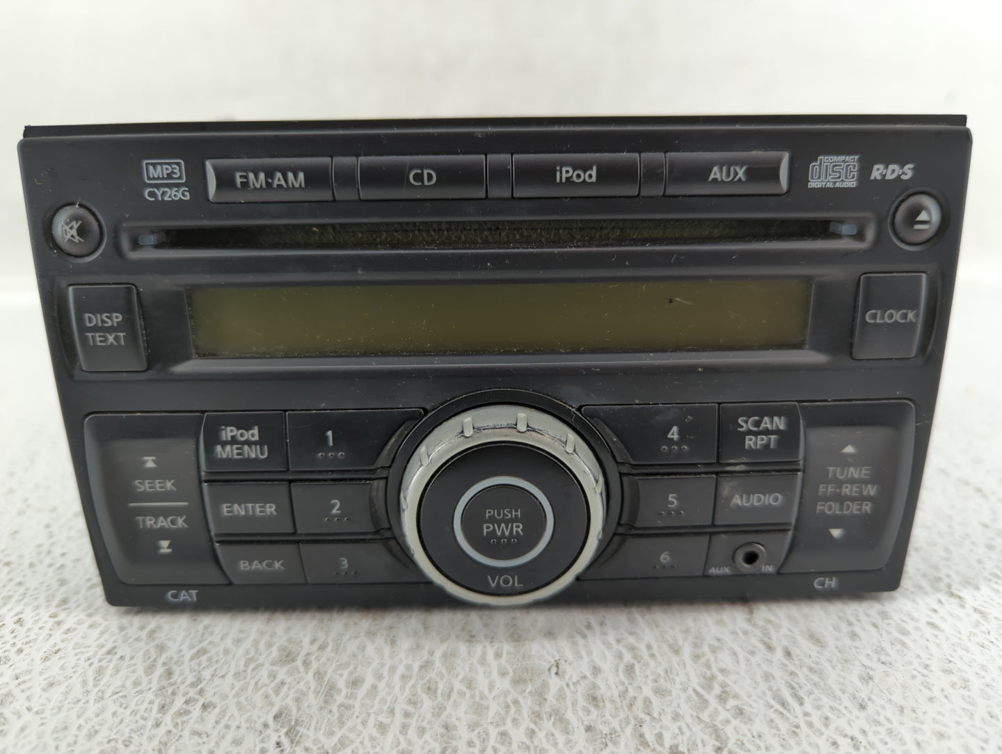 2011-2015 Nissan Rogue Am Fm Cd Player Radio Receiver - Oemusedautoparts1.com