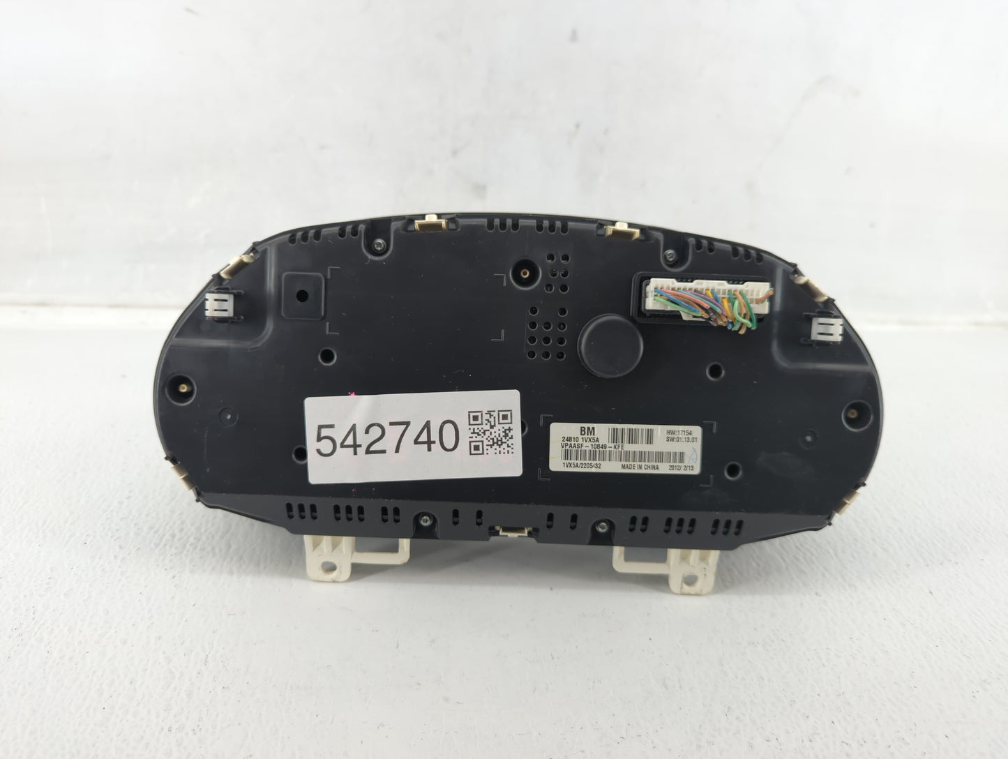 2011-2012 Nissan Rogue Instrument Cluster Speedometer Gauges P/N:24810 1VX5A Fits Fits 2011 2012 OEM Used Auto Parts - Oemus