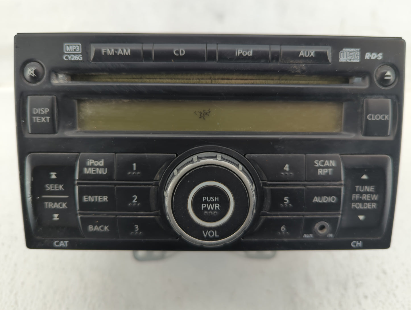 2011-2015 Nissan Rogue Radio AM FM Cd Player Receiver Replacement P/N:28185 1VK1A Fits Fits 2011 2012 2013 2014 2015 OEM Use