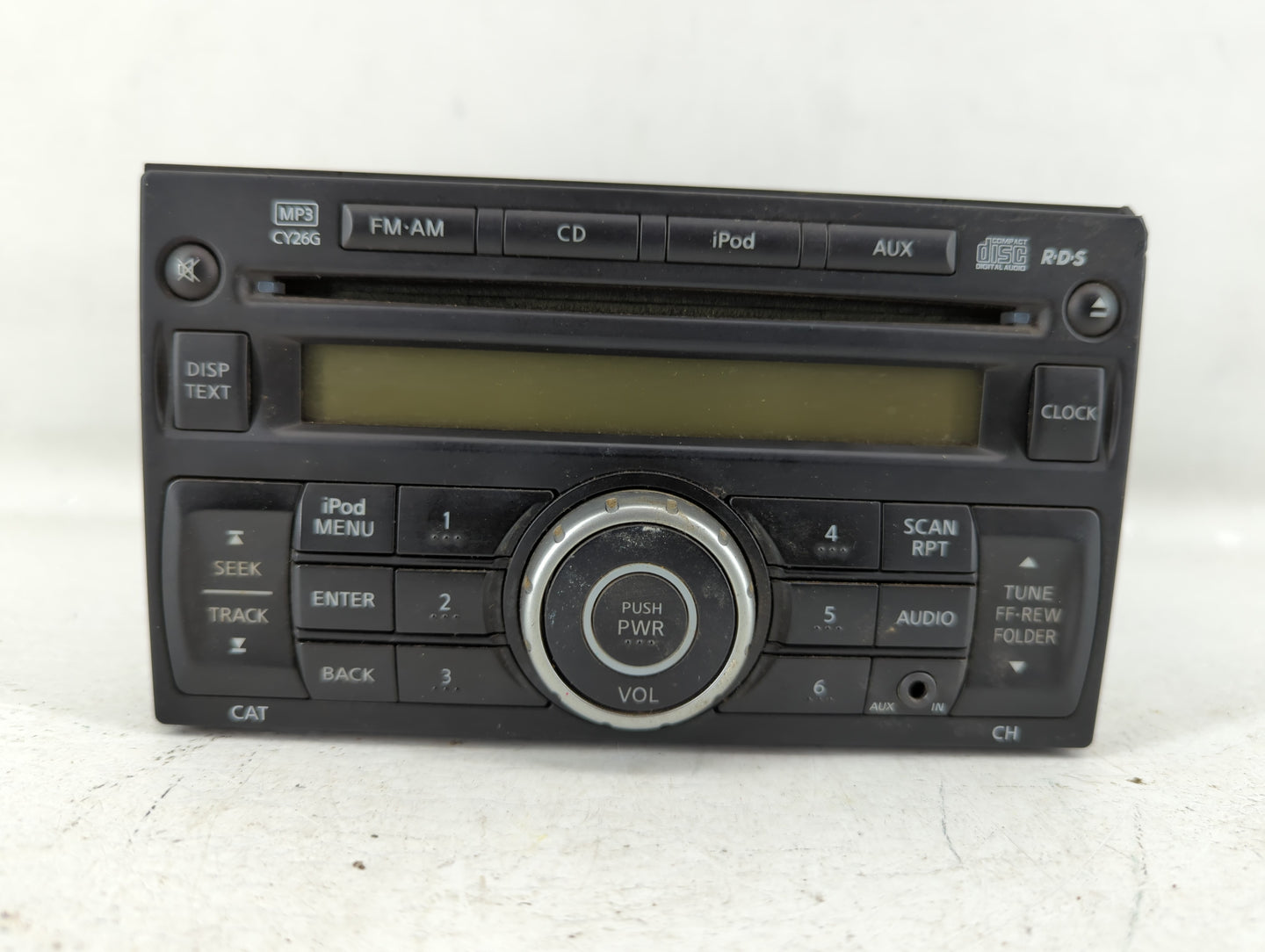 2011-2015 Nissan Rogue Am Fm Cd Player Radio Receiver - Oemusedautoparts1.com