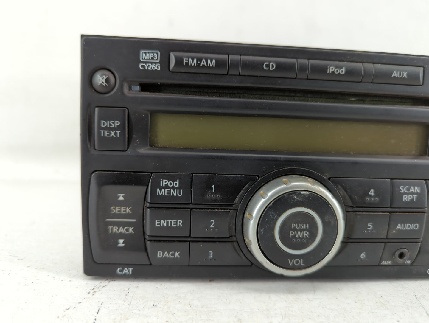 2011-2015 Nissan Rogue Am Fm Cd Player Radio Receiver - Oemusedautoparts1.com
