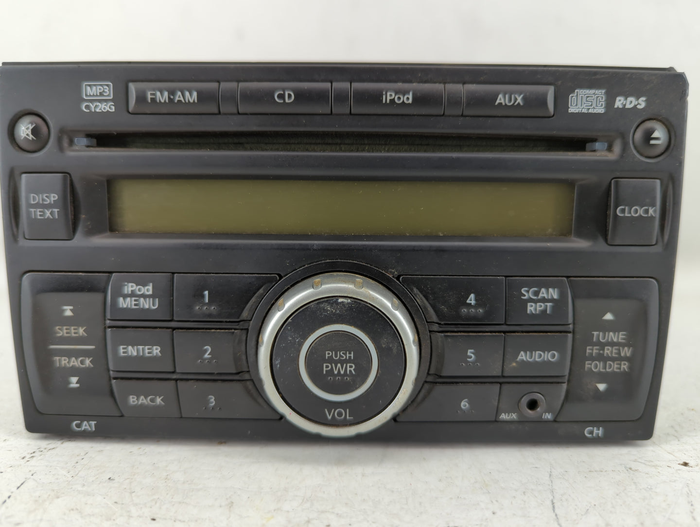 2011-2015 Nissan Rogue Am Fm Cd Player Radio Receiver - Oemusedautoparts1.com