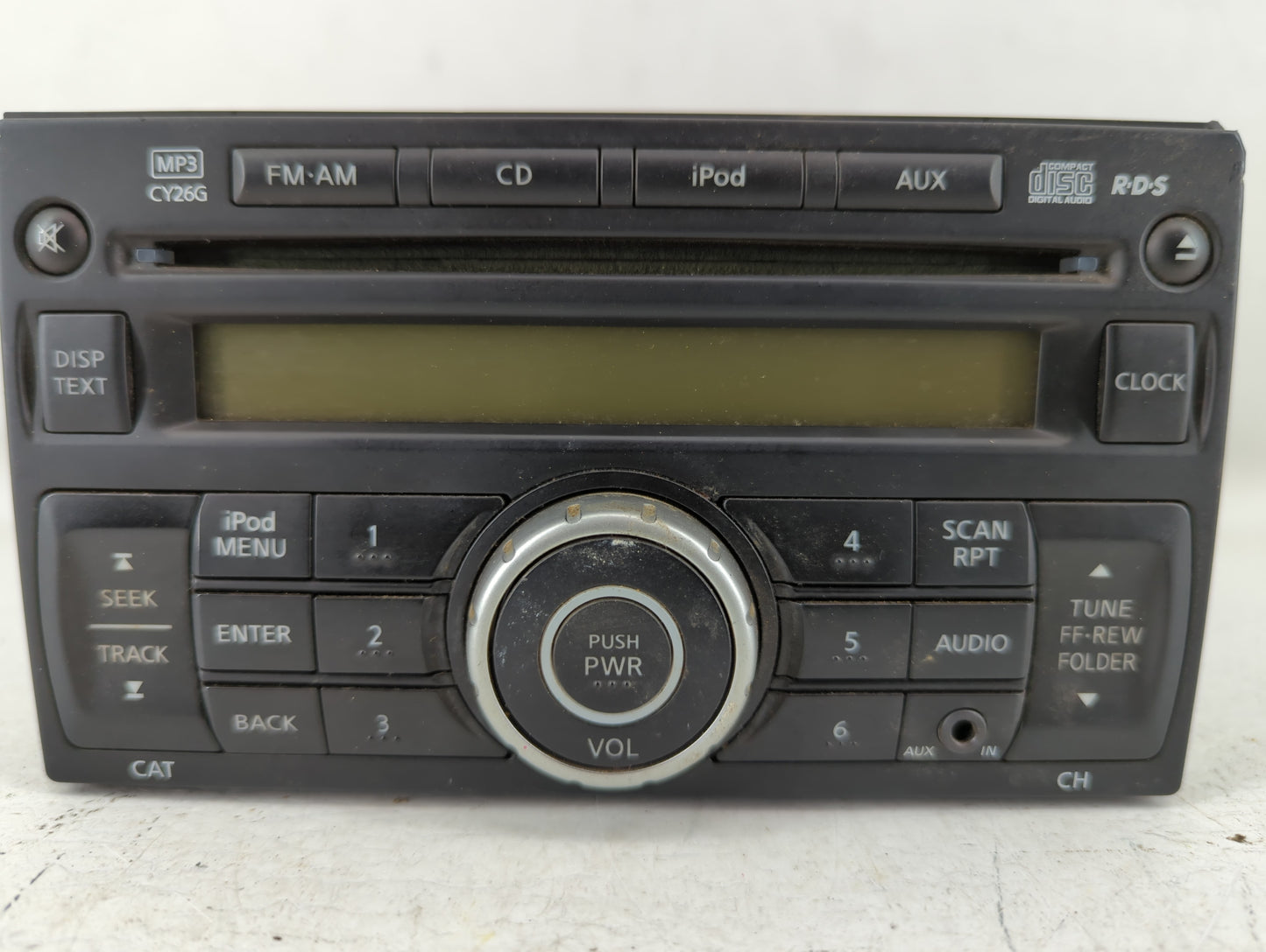 2011-2015 Nissan Rogue Am Fm Cd Player Radio Receiver - Oemusedautoparts1.com