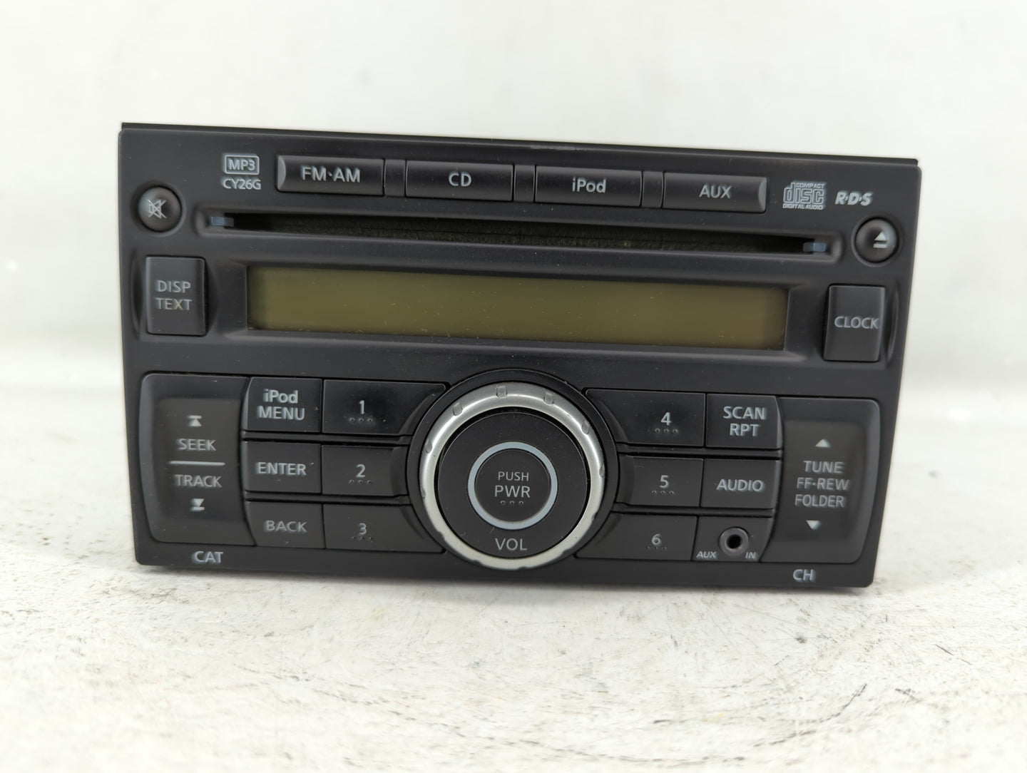 2011-2015 Nissan Rogue Am Fm Cd Player Radio Receiver - Oemusedautoparts1.com