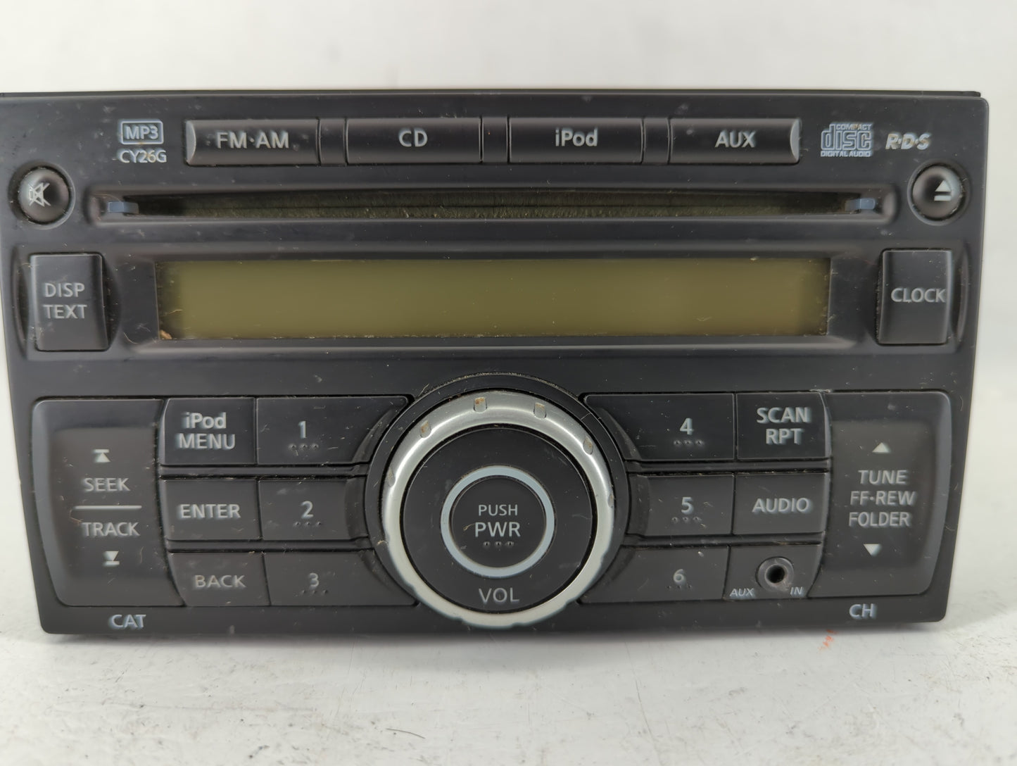2011-2015 Nissan Rogue Am Fm Cd Player Radio Receiver - Oemusedautoparts1.com