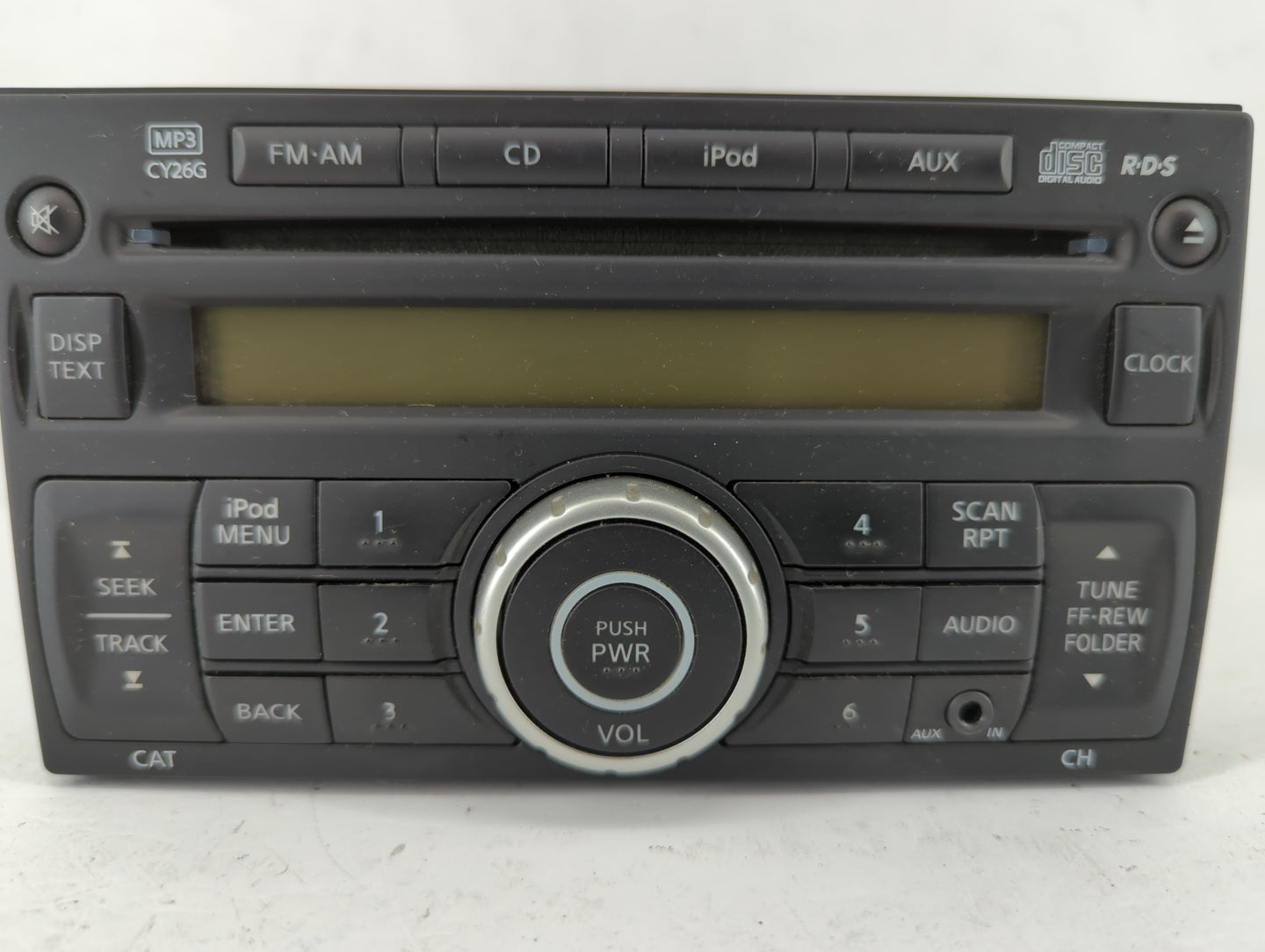 2011-2015 Nissan Rogue Radio AM FM Cd Player Receiver Replacement P/N:28185 1VK1A Fits Fits 2011 2012 2013 2014 2015 OEM Use