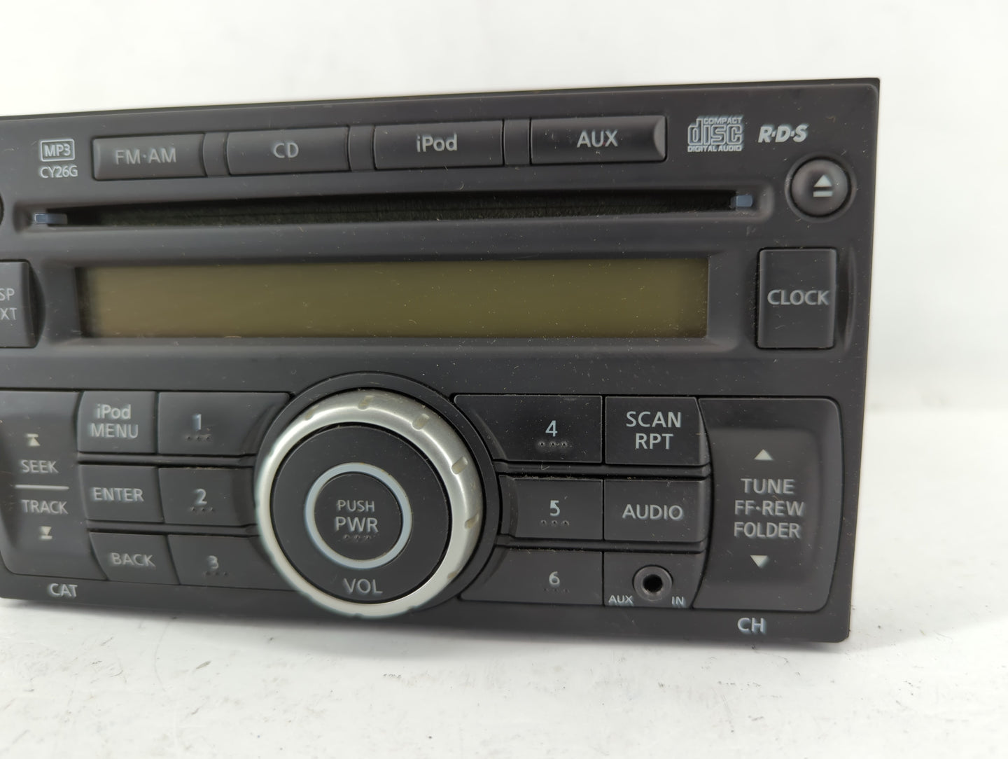 2011-2015 Nissan Rogue Radio AM FM Cd Player Receiver Replacement P/N:28185 1VK1A Fits Fits 2011 2012 2013 2014 2015 OEM Use