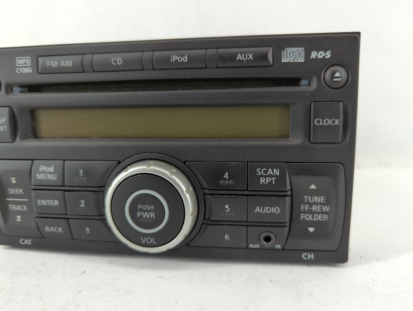 2011-2015 Nissan Rogue Radio AM FM Cd Player Receiver Replacement P/N:28185 1VK1A Fits Fits 2011 2012 2013 2014 2015 OEM Use