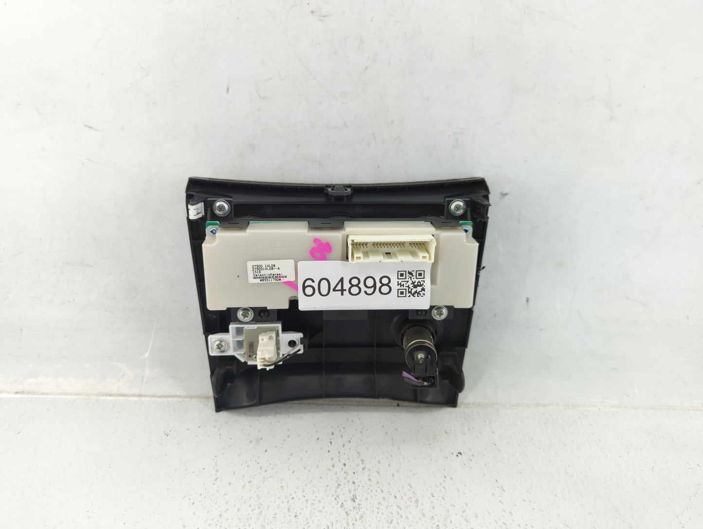 2011-2015 Nissan Rogue Climate Control Module Temperature AC/Heater Replacement P/N:275001VL0B-A 27500 1VL0B Fits OEM Used A