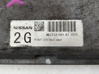2011 Nissan Rogue PCM Engine Control Computer ECU ECM PCU OEM P/N:MEC112-061 A1 Fits OEM Used Auto Parts - Oemusedautoparts1
