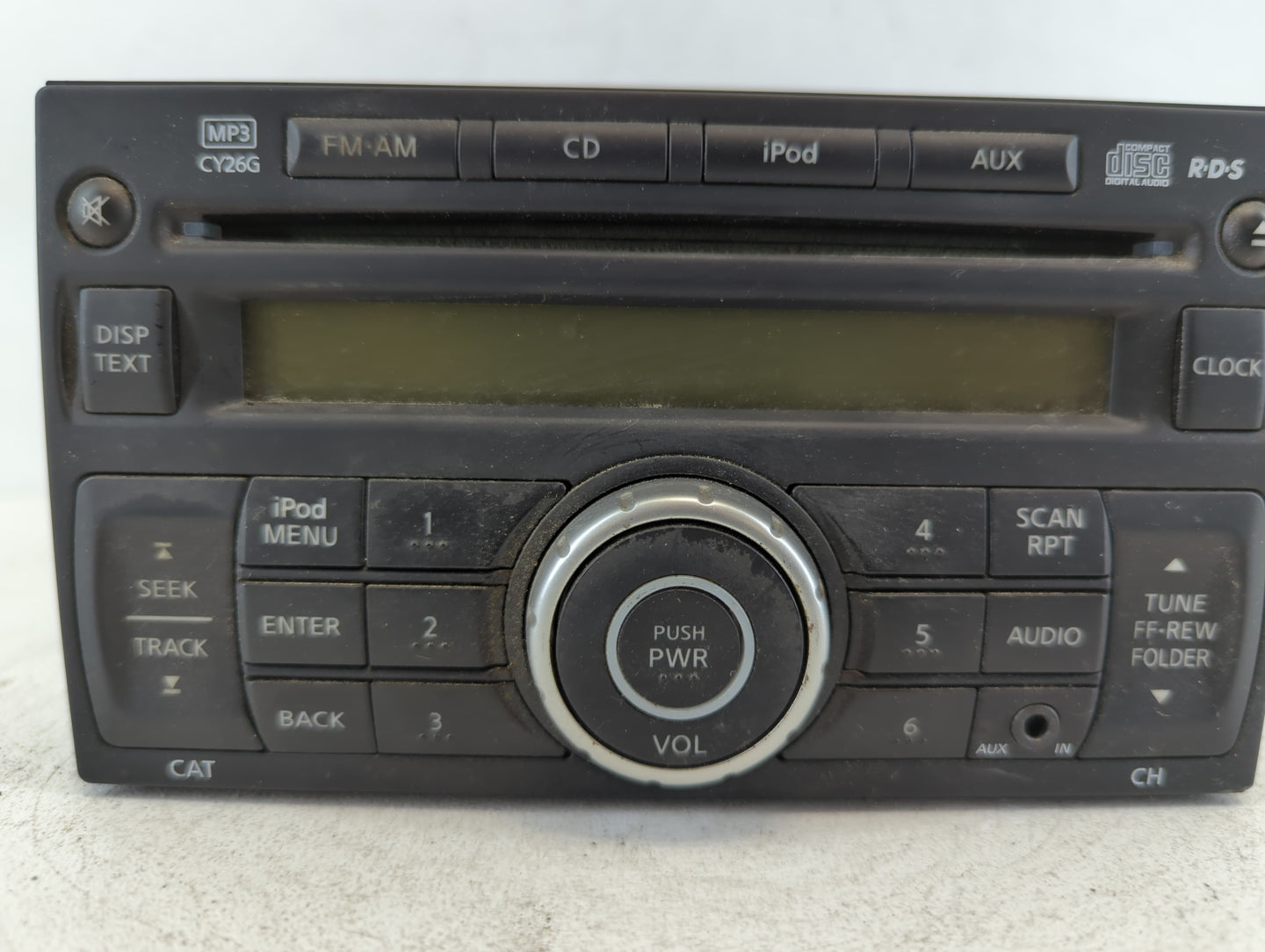 2011-2015 Nissan Rogue Am Fm Cd Player Radio Receiver - Oemusedautoparts1.com