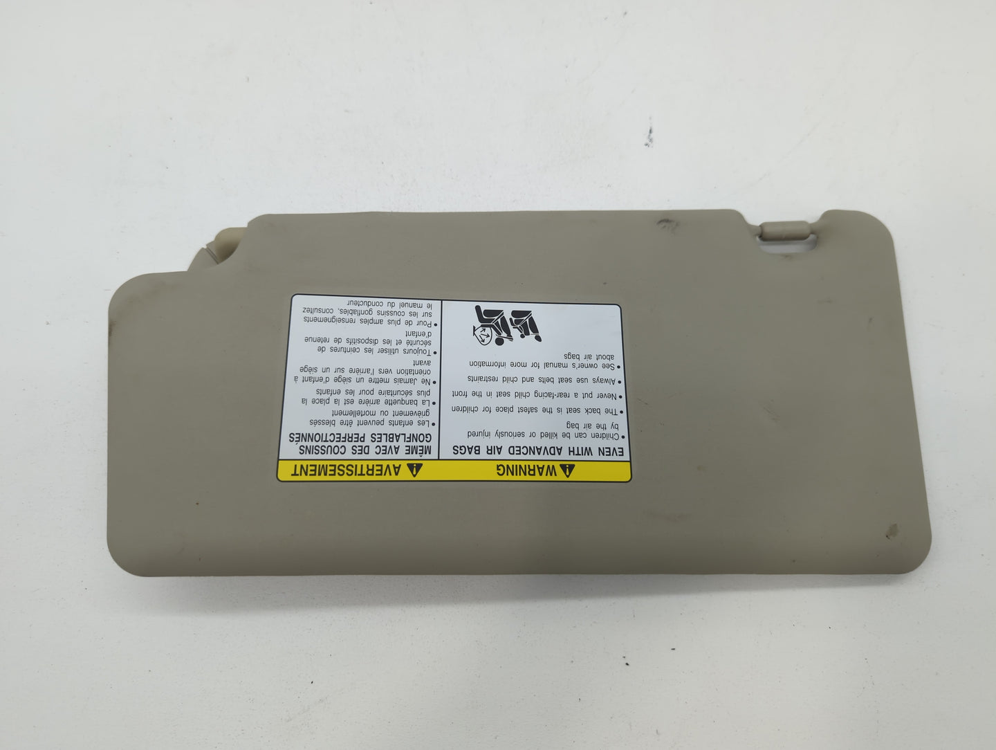 2008-2015 Nissan Rogue Sun Visor Shade Replacement Passenger Right Mirror Fits Fits 2008 2009 2010 2011 2012 2013 2014 2015 