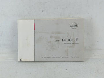 2011 Nissan Rogue Owners Manual Book Guide P/N:OM1E-0S35U0 OEM Used Auto Parts - Oemusedautoparts1.com