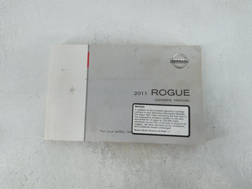 2011 Nissan Rogue Owners Manual Book Guide P/N:T00UM-JM02D OEM Used Auto Parts - Oemusedautoparts1.com