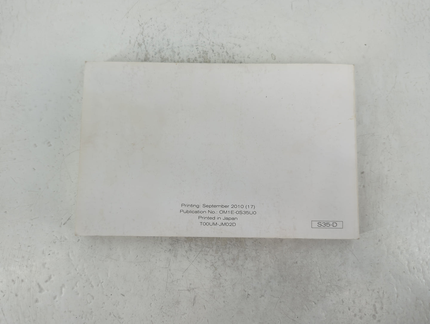 2011 Nissan Rogue Owners Manual Book Guide P/N:T00UM-JM02D OEM Used Auto Parts - Oemusedautoparts1.com
