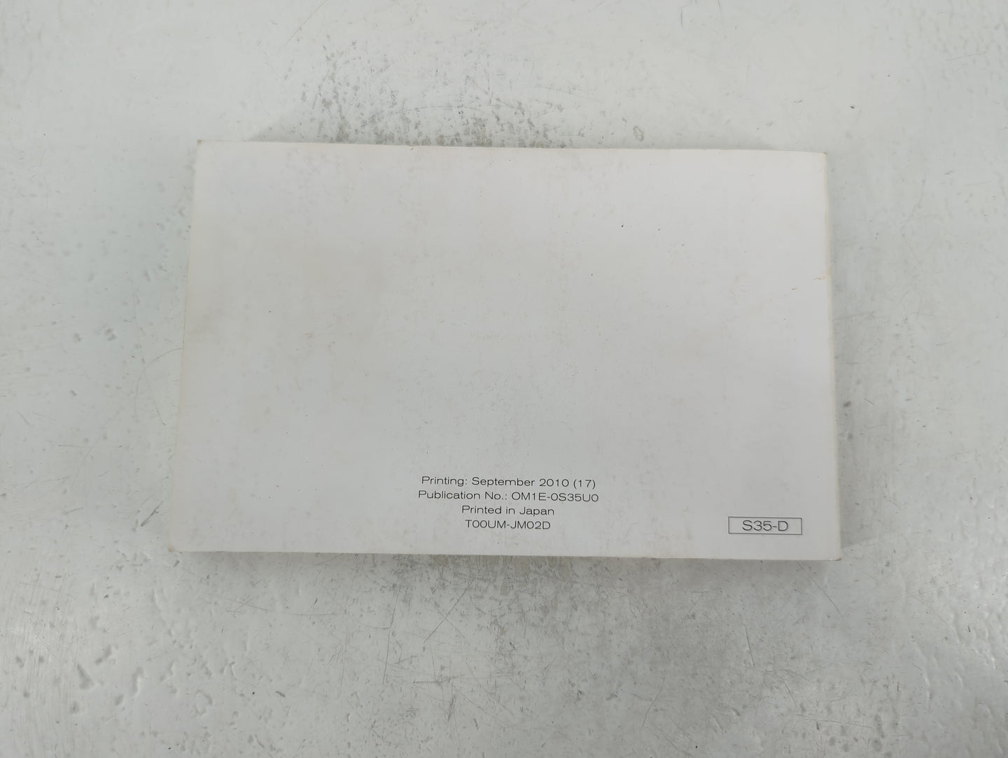 2011 Nissan Rogue Owners Manual Book Guide P/N:T00UM-JM02D OEM Used Auto Parts - Oemusedautoparts1.com