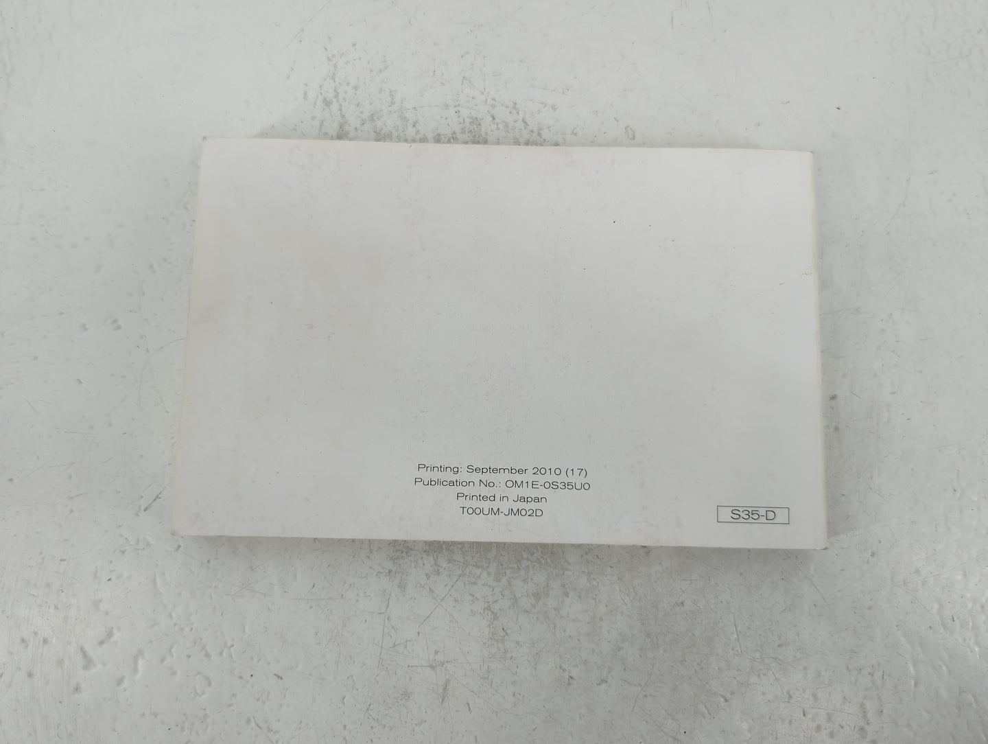 2011 Nissan Rogue Owners Manual Book Guide P/N:T00UM-JM02D OEM Used Auto Parts - Oemusedautoparts1.com