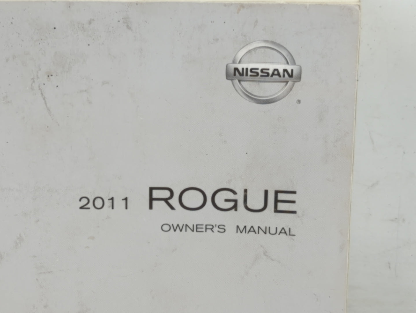 2011 Nissan Rogue Owners Manual Book Guide P/N:OM1E-0S35U0 OEM Used Auto Parts - Oemusedautoparts1.com
