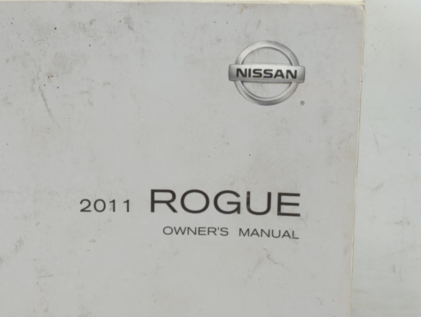 2011 Nissan Rogue Owners Manual Book Guide P/N:OM1E-0S35U0 OEM Used Auto Parts - Oemusedautoparts1.com