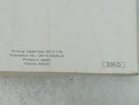 2011 Nissan Rogue Owners Manual Book Guide P/N:OM1E-0S35U0 OEM Used Auto Parts - Oemusedautoparts1.com